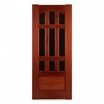 Kiln Dried Solid Mahogany Standard French Door