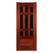 Kiln Dried Solid Mahogany Standard French Door