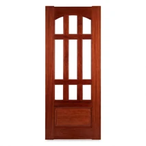 Kiln Dried Solid Mahogany Standard French Door