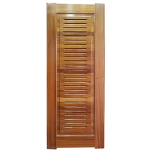 Mvule Standard Pantry Louvered Door